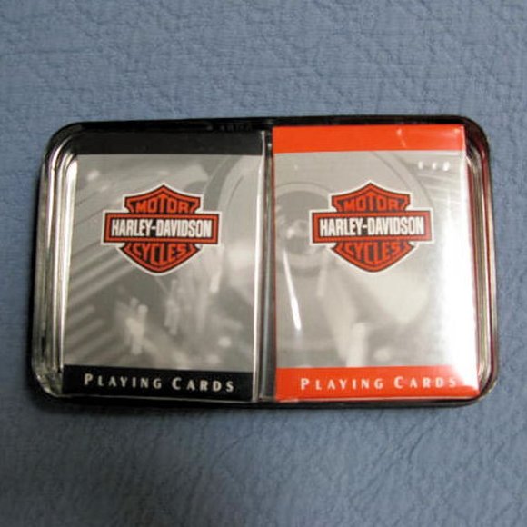 H-D PLAYING CARDS, HARLEY NOTE HOLDER, VINTAGE NEVER USED OFFICIAL HARLEY ITEMS - Picture 8 of 9